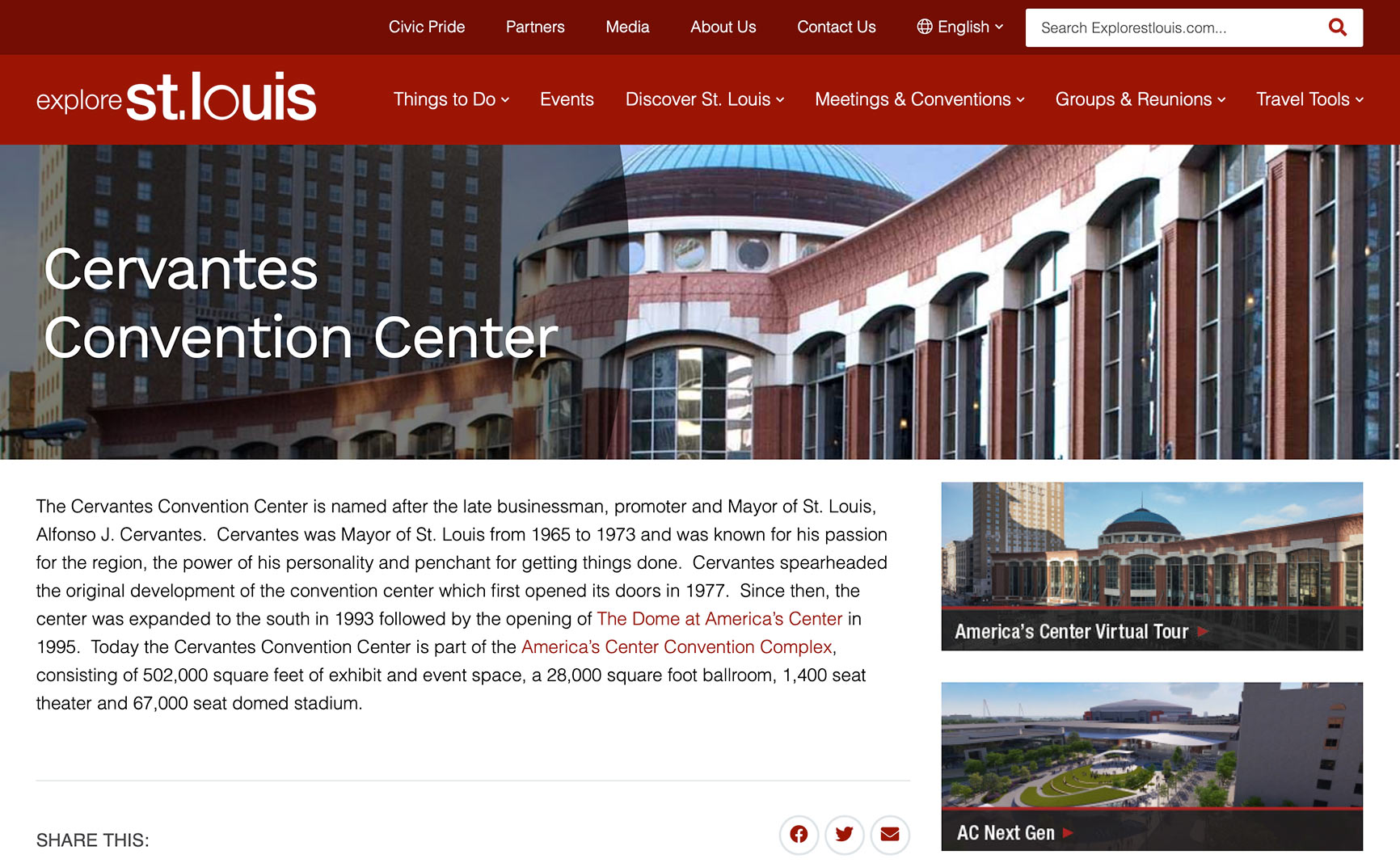 Cervantes Convention Center